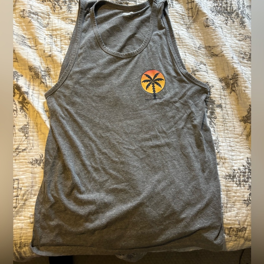 Old muscle shirt medium Sunset